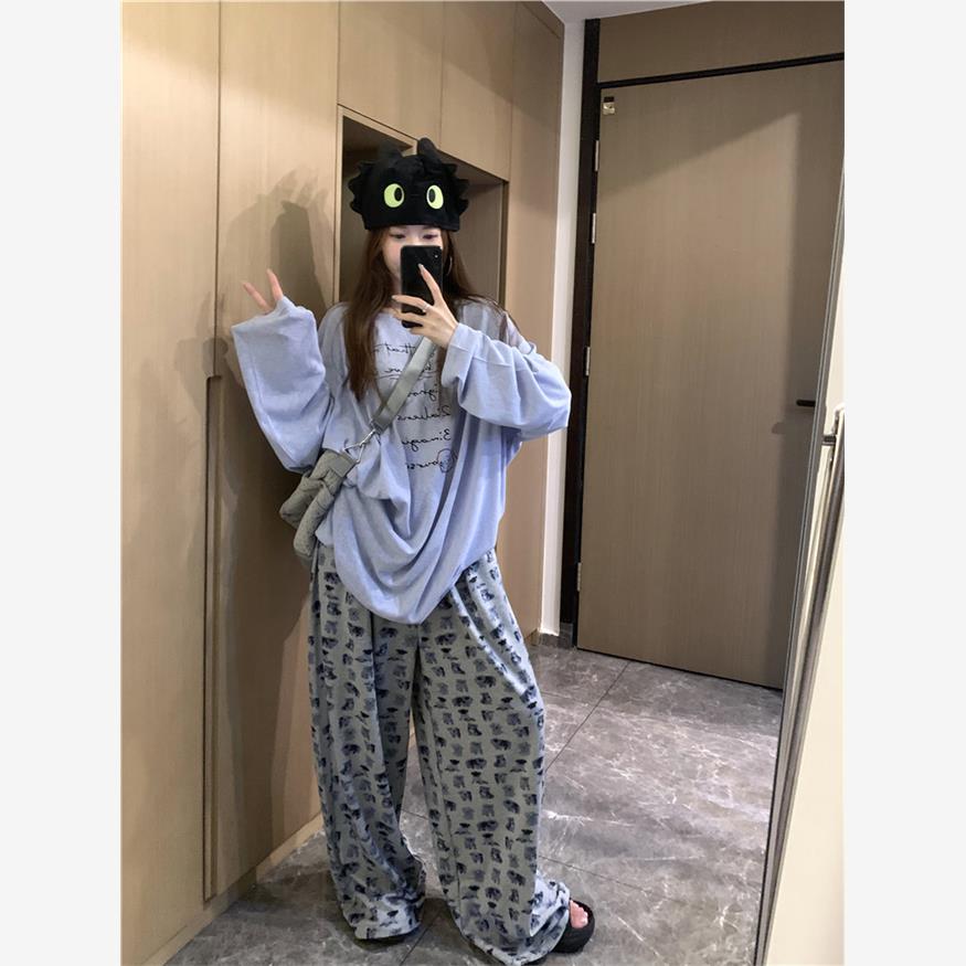 大码女装松弛感大版防晒T