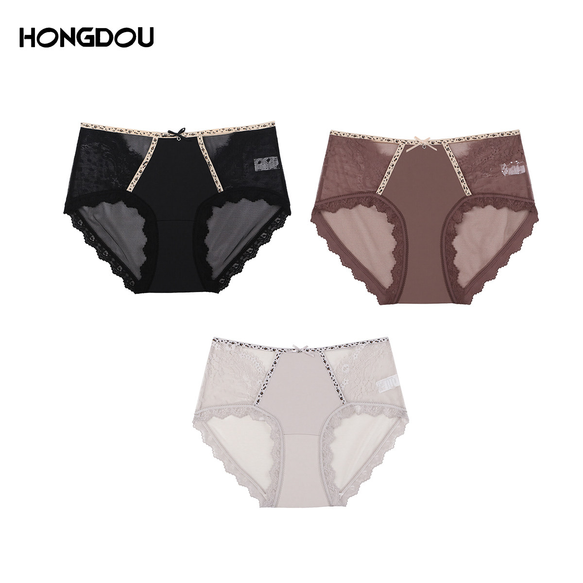 【大美唤粉丝专享】法式轻奢性感蕾丝女士三角内裤H5N7715,女士内衣/男士内衣/家居服,保暖背心,淘宝优惠券,粉丝福利购,淘宝优惠卷