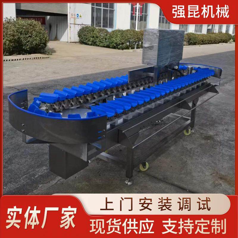 龙虾闸蟹料盒重量分级机鱼虾扇贝类称重分选机鱿鱼自动分拣设备,清洗/食品/商业设备,其他食品加工设备,淘宝优惠券,粉丝福利购,淘宝优惠卷