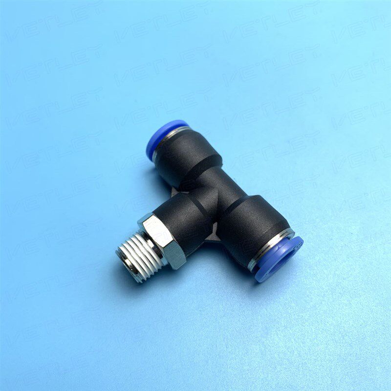 气动三通螺纹接头 PT(PB) 4-M5 6-1 8-H2 10-3 12-4 三通快插接头