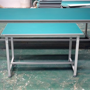 防静电工作台带灯大桌子铁架打包台车间生产线桌流水X线工作台桌