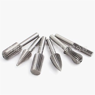 木工面铣st刀雕刻铣刀电钻用DIY根雕打磨制作 6pc旋转锉