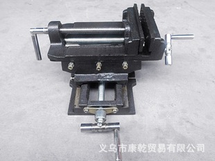 促台式 新品 钻床ii铣床钻床用台钳3寸钻铣十字O平口钳台虎钳机床用