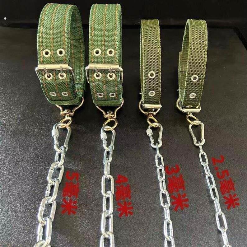 狗狗牵引绳加长加粗狗炼子狗项圈铁炼狗狗牵引绳狗绳拴狗炼条防咬