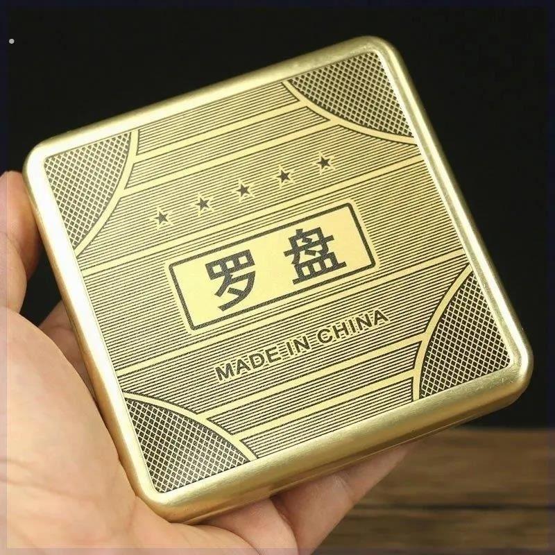 罗盘罗经仪开户外罗盘寻龙诀指南针随身携带地质小翻盖高精度专业