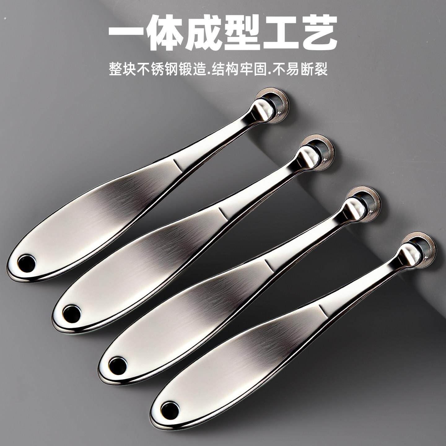 便携鼻毛修剪器环形按压鼻毛剪工具圆头鼻毛夹短款剪鼻毛夹子神器
