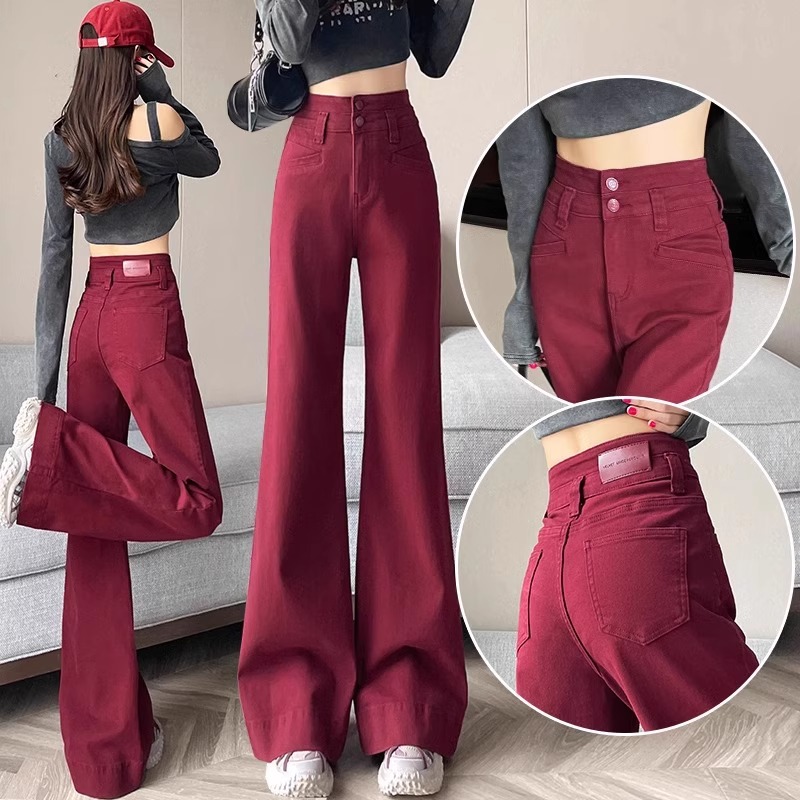 2025春季新款美式复古牛仔裤女