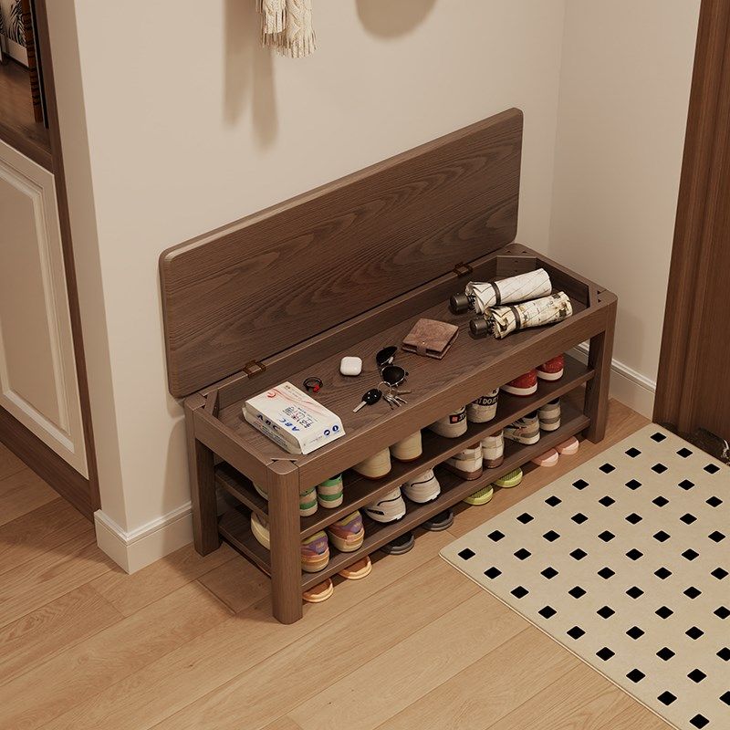换鞋凳门口鞋柜坐凳一体入户穿鞋凳楼道玄关多层小窄实木鞋架,住宅家具,换鞋凳,淘宝优惠券,粉丝福利购,淘宝优惠卷