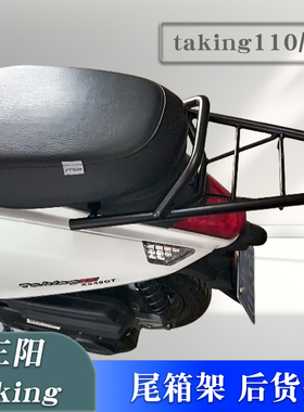 适用于三阳摩托车XS110T-A taking110/50 xs49QT尾箱架后货架配件
