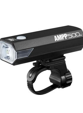 CATEYE猫眼AMPP500自行车灯超亮公路山地小布前灯USB充电骑行装备