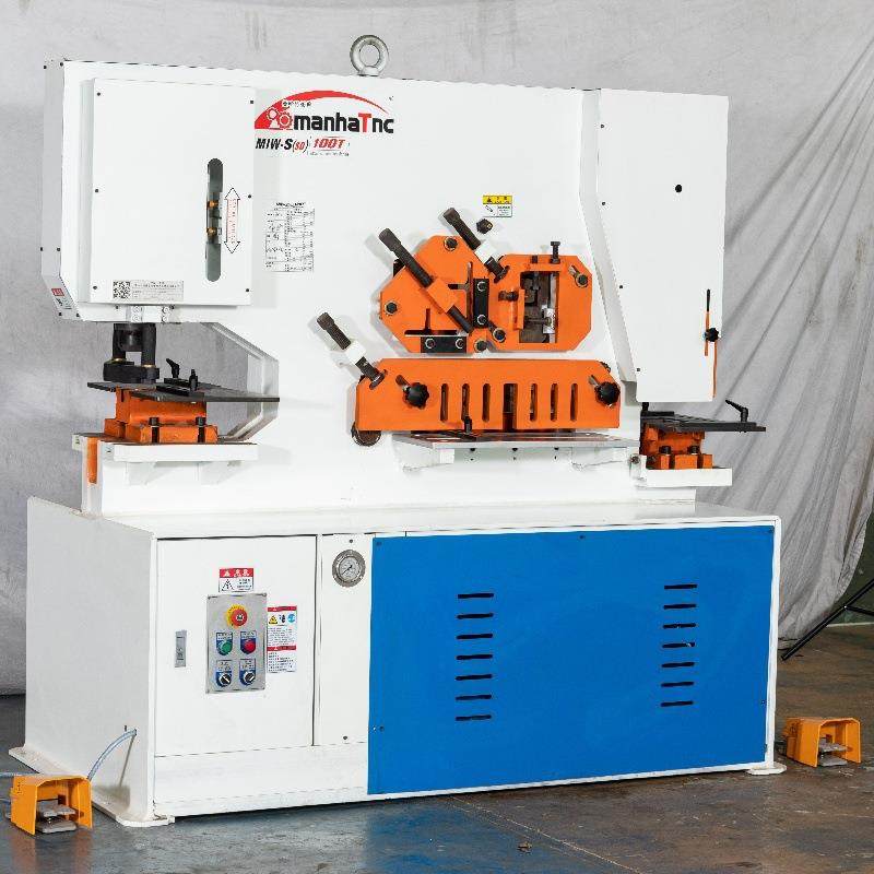 佛山曼哈特多功能联合液压闸式剪切机数控槽钢冲剪机双头冲孔机器,五金/工具,机床,淘宝优惠券,粉丝福利购,淘宝优惠卷