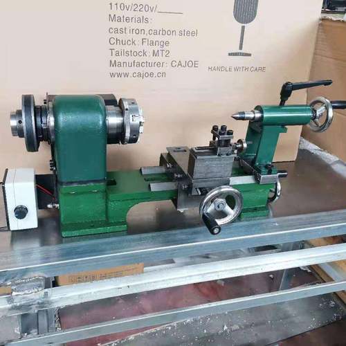 35通孔微型仪表小车床唢呐台球笛子木工金属台式车床个人家用