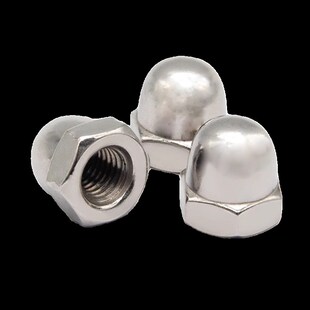304不锈钢盖型螺母螺帽装饰帽盖帽球F形圆形圆头球头201盖形螺母