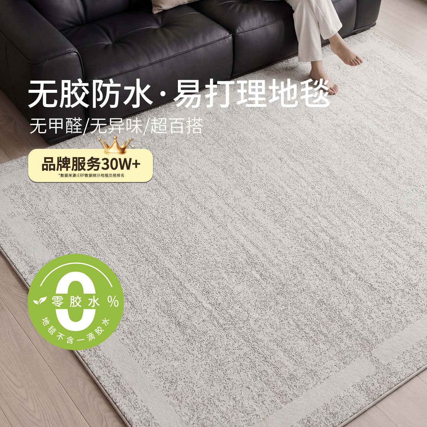 【小红书博主同款】无胶防水地毯