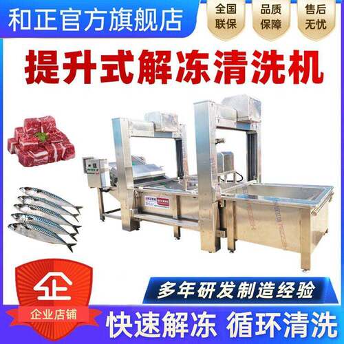 鱼柳冰盘解冻机 鸭脖解冻机 鸡爪解冻机 鱼类解冻流水线 缓化设备