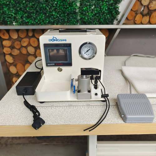 小香包登山包洗刷袋等弹力扣穿绳机便携式弹力扣穿绳机