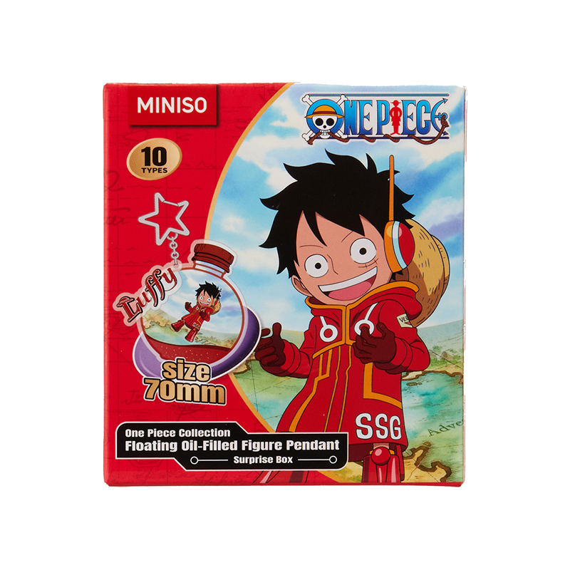 MINISO名创优品海贼王路飞索隆航海王经典角色系列漂浮挂件盲盒