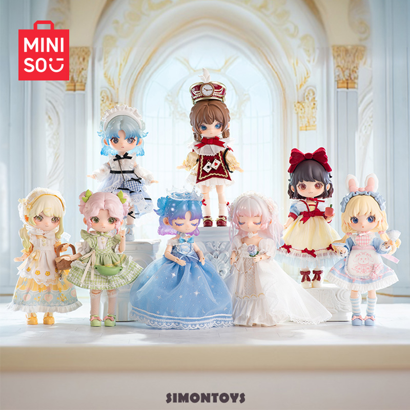 MINISO名创优品LIRORO莉洛洛童话小屋可动人偶系列盲盒摆件礼物