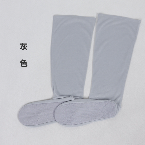 涤棉僧袜出家师父透气舒适僧人大袜比丘尼长筒袜男女款涤棉僧袜