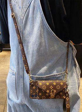 坎宁安适用于红米Turbo4带卡包手机壳Turbo3插卡套Note13Turbo零钱包14R挂绳13C防摔11T高级感12TPro背带斜跨