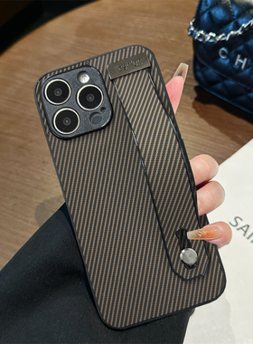 适用oppo Reno14手机壳13/12pro手腕带11se支架6i/5z商务4男款2ace复古3se+小众12PRO手机套10倍防摔创意时尚