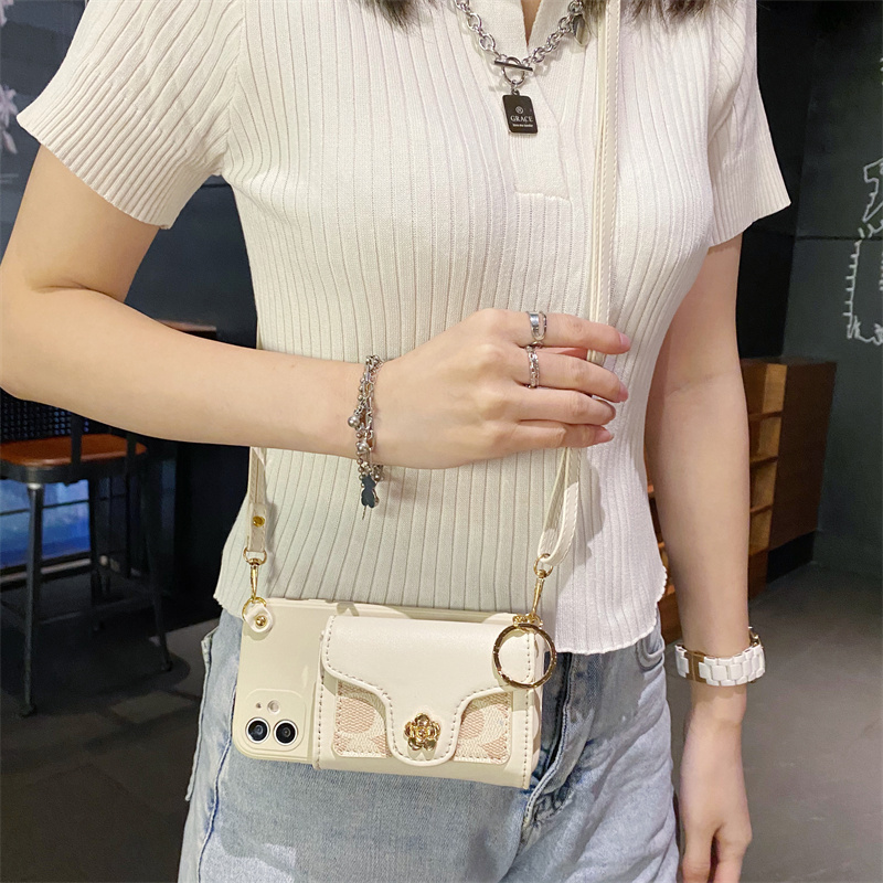 坎宁安适用OPPO Reno15pro手机壳Reno15p驳花包14/13插卡8pro全包10pro超容量13/12零钱包12se斜跨绳7se精孔