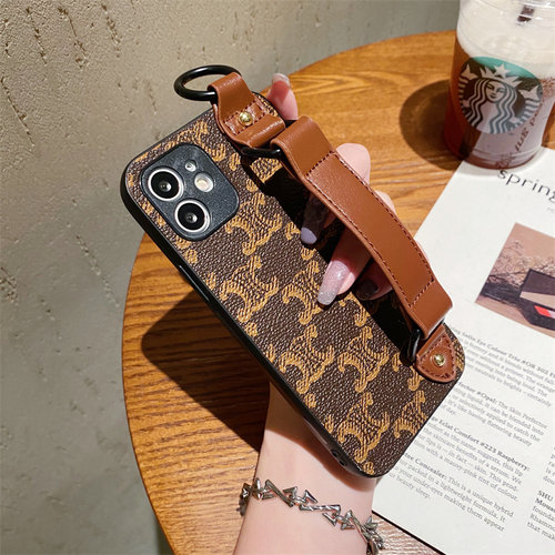 适用于红米note13pro手机壳12Turbo复古11tpro腕带/10/9/8/7pro支架K60防摔50创意40皮质11SE简约软壳手机套