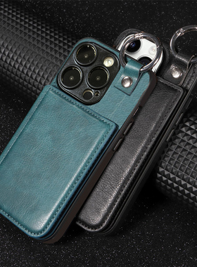 坎宁安适用于iqoo13手机壳z9turbo翻盖皮套12pro插卡包11Pro商务Neo6se零钱包红Z6x皮质U5S时尚5se秋冬