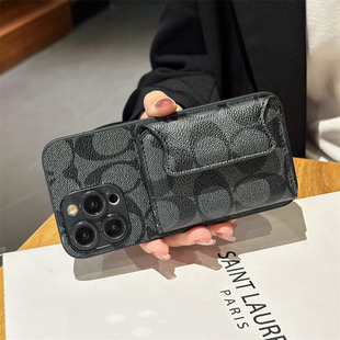 GT2时尚 坎宁安适用于realme12pro手机壳11 卡Neo6se卡夹Q3男女Neo闪速版 5商务卡包真我GT2插卡套11Pro装