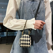 坎宁安适用于OPPO FindN2Flip斜跨背带 flip零钱包菱格纹N3斜跨绳插卡套OPPO Find N2Flip折叠手机壳FindN3