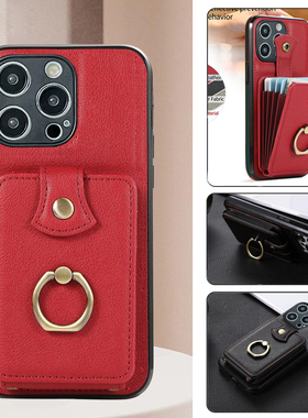 坎宁安适用于一加Ace5Pro手机壳1+Ace2V指环支架Ace3Pro插卡套3V新年红1+13R商务12R零钱包1+11创意保护套
