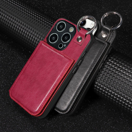 坎宁安适用于三星S25Ultra手机壳S24商务卡包S23+新年皮套S21FE喜庆红A55零钱包a34皮质A60s小众a25高级感S20