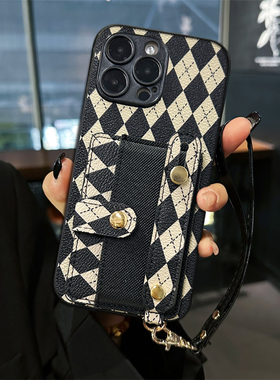 坎宁安适用于荣耀X60pro手机壳畅玩60plus腕带x60i支架30s插卡套V40手绳X7A商务8a卡包20lite畅享30保护套