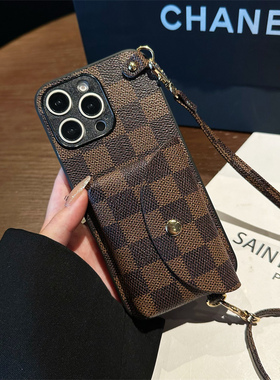 适用红米Turbo4pro手机壳13/12斜挎包note14+背带绳11E可装卡10se零钱包9/8pro口红7小众13C简约10x保护套