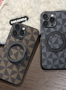 坎宁安适用于荣耀X70手机壳畅玩60plus支撑x60i旋转支架30s商务V40超薄X7A秋冬8a折叠式20lite畅享30保护套