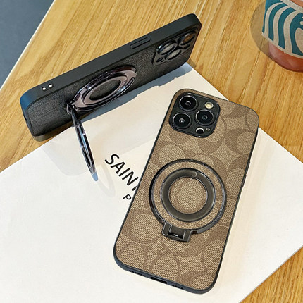 适用红米Turbo3手机壳Note13磁吸支架12pro折叠11epro金属10se小众8pro防摔note7皮质13C简约10xpro高级感潮