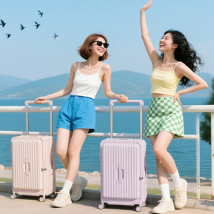 TOBOOG/途帮2025新款大容量行李箱24寸女旅行箱宽拉杆轻便拉杆箱