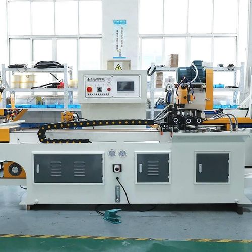 自动送料金属用圆锯机不锈钢方管切割设备K伺服数控式全自动切管