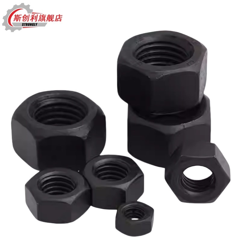 10级细牙反牙螺母左旋反丝反扣螺帽M10M12M1H4M16M20M24M27M30M