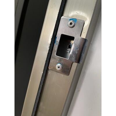 扣片锁门框通用型锁具大全舌挡片装饰条扣片条卧室门锁扣片锁舌盒