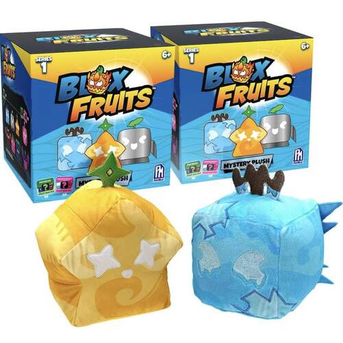 美国Phatmojo Blox Fruits水果宠物公仔DLC码异特龙果实游戏盲盒