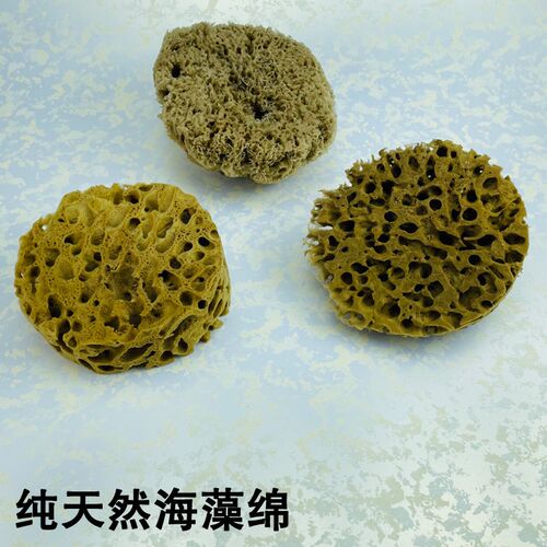 希腊老天然海藻绵蜂窝海藻棉三色珠光金银幻彩艺术漆印花工具