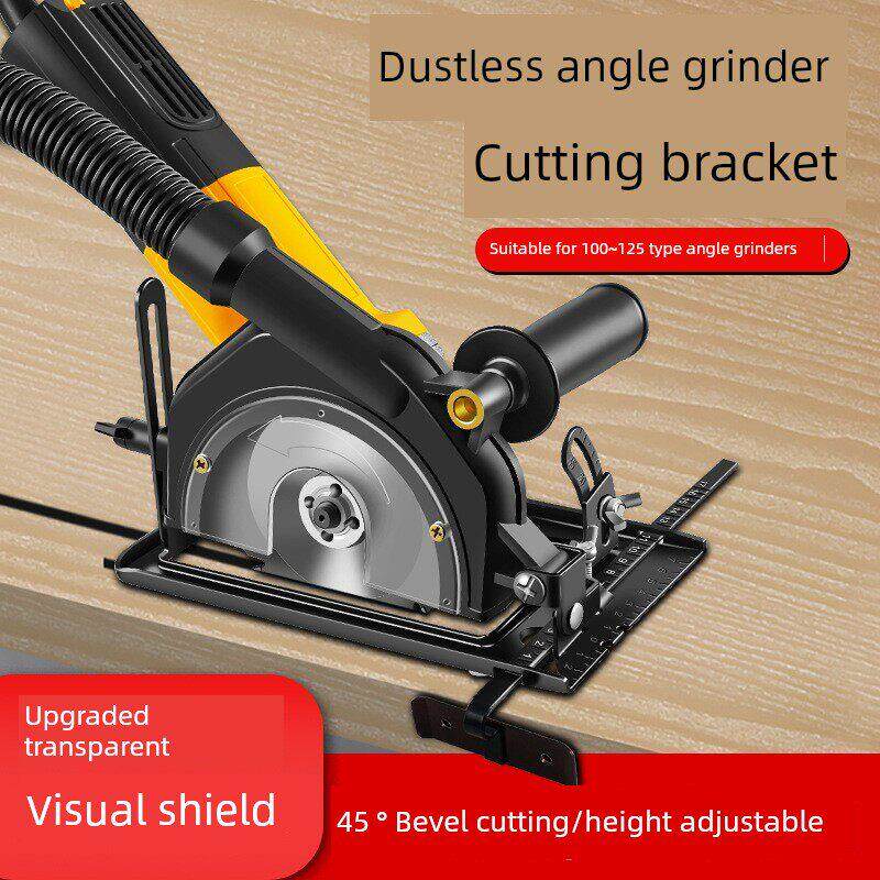 角磨机万用支架手磨机磨光机变切割机底座改装木工台锯保护罩圆锯