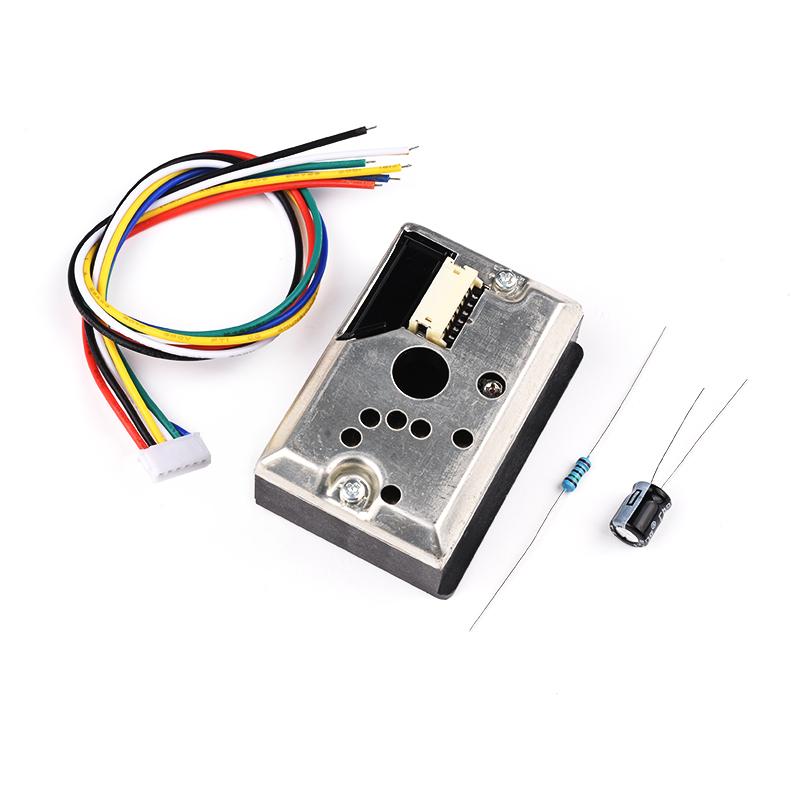 PM2.5传感器空气质量 粉尘传感器 灰尘传感器 GP2Y1014AU0F 送线