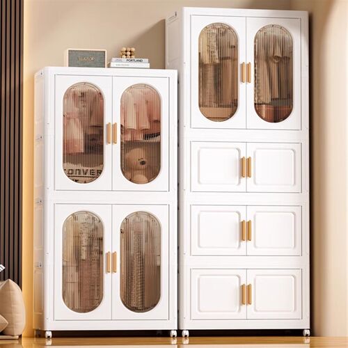 免安装宝宝衣柜婴儿收纳柜家用置物柜子简易儿童小衣橱可移动衣柜