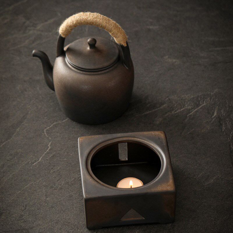 号温茶壶粗陶茶具日式提梁壶装加热炉茶叶店煮茶壶