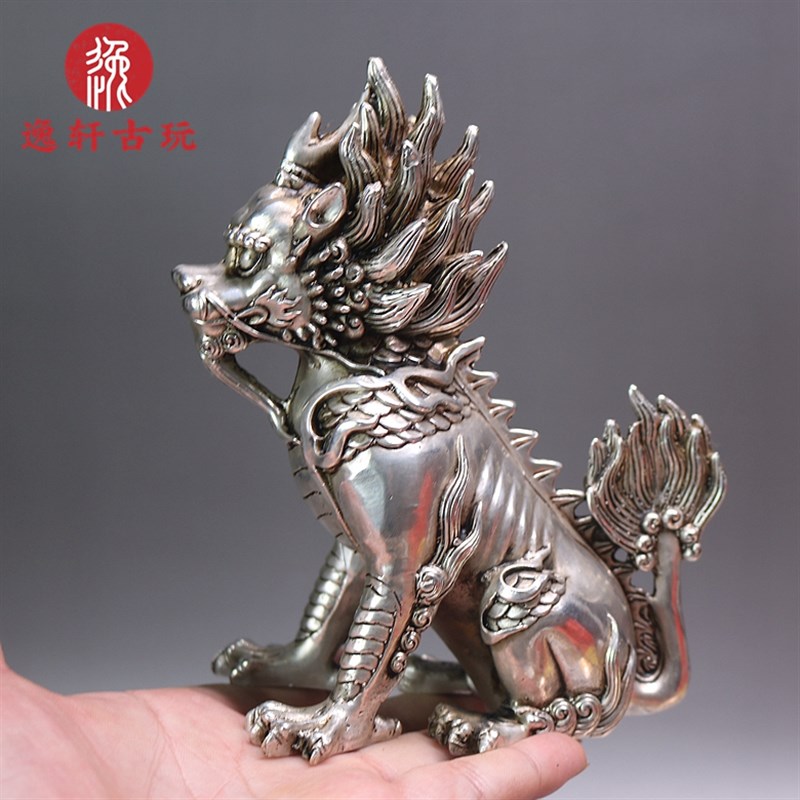 古玩品瑞獬豸律师法务法官室开业乔迁品