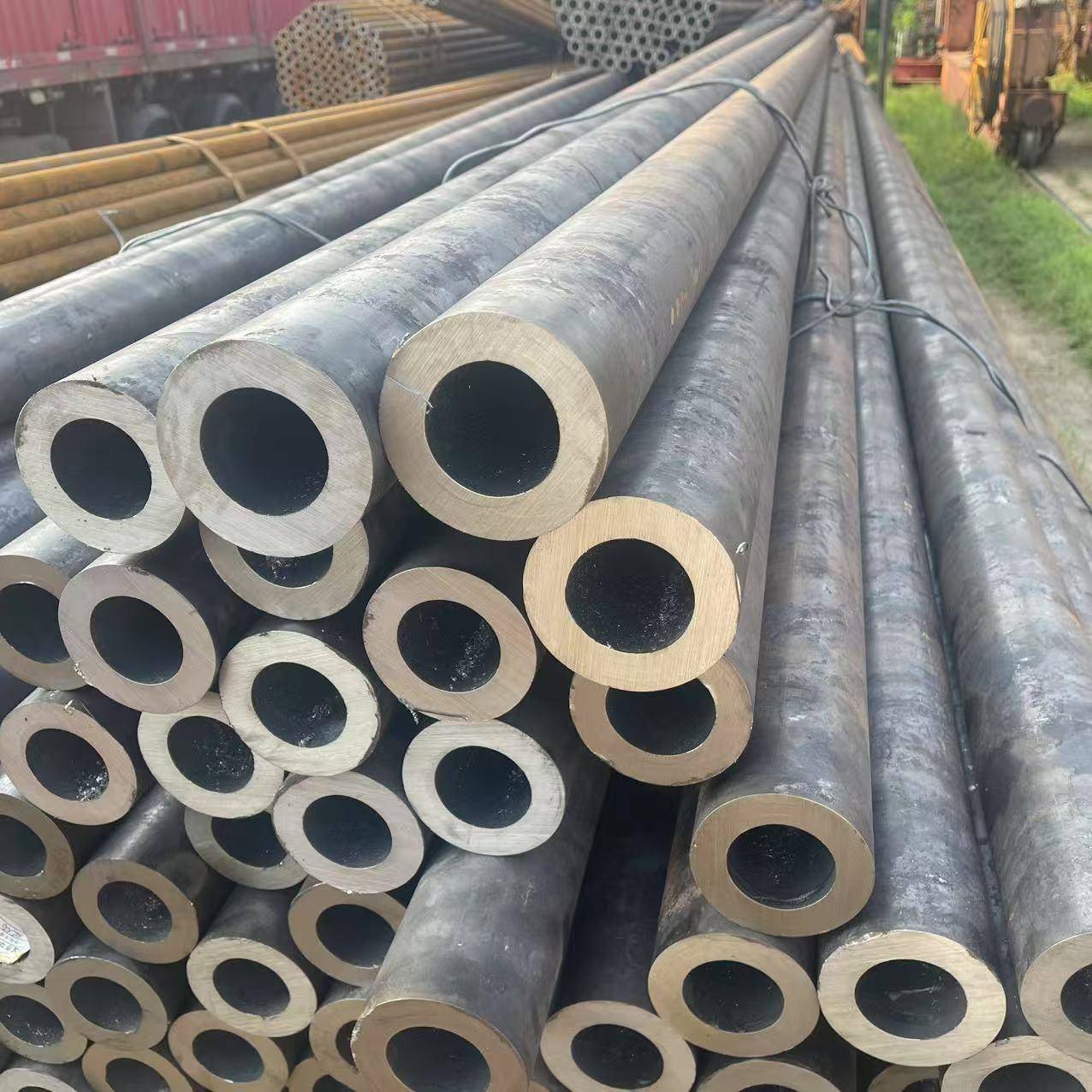 Q355无缝钢管159mm壁厚18无缝钢管国标结构 支持切割定制无缝钢管