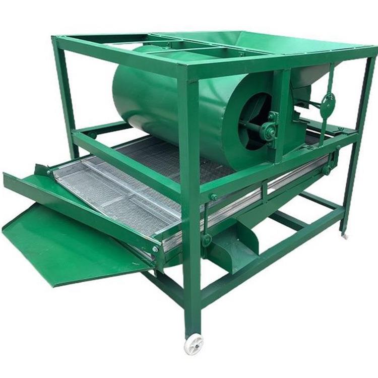 河北家用电动黄芩甘草种子筛选机吹风式震动粮食筛选机花生米风选