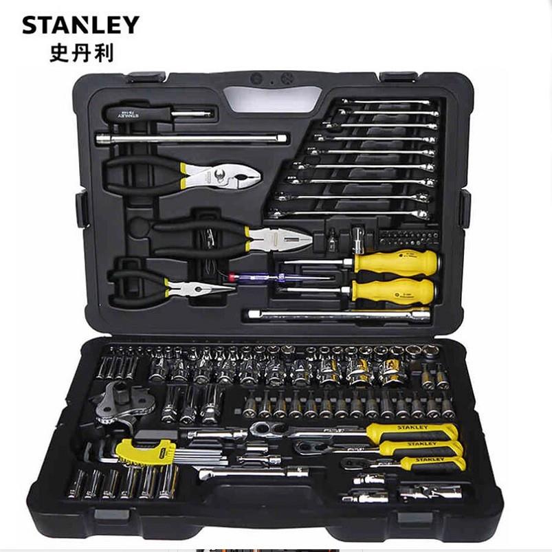 125件多功能工具组套机修汽修套装套筒扳手STMT74393-8-23